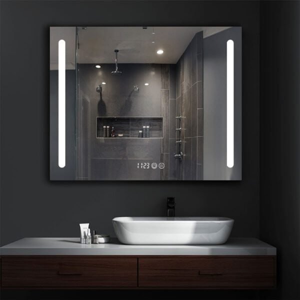 A12 Led Rectangle Wall Mounted Mirror - 图片 3